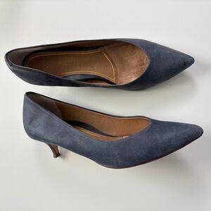 Vionic Josie suede Kitten Heel pumps